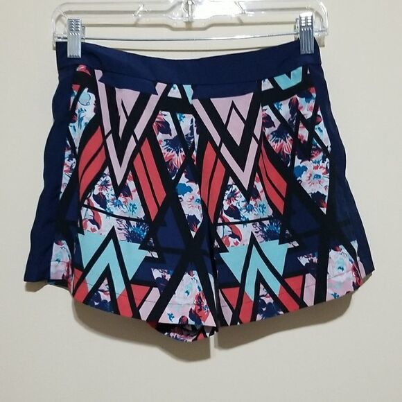 Fire Los Angeles Blue Multicolored Shorts Sz Small - Picture 6 of 7